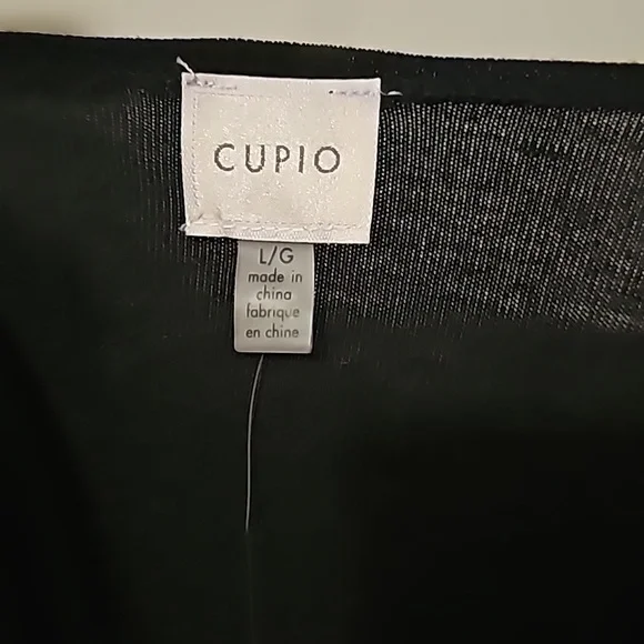 Cupio long sleeved open sweater black & white soft & Comfy NWT - Picture 12 of 13